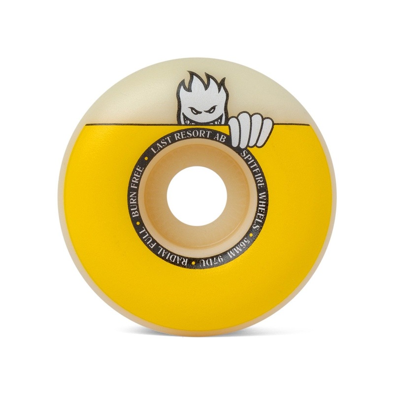Last Resort AB X Spitfire Formula Four Radial Dull Skateboard Wheels – 56mm 97du
