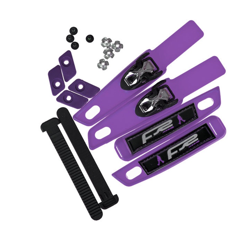 Ankle buckle SBM2 Double Strap set purple XL