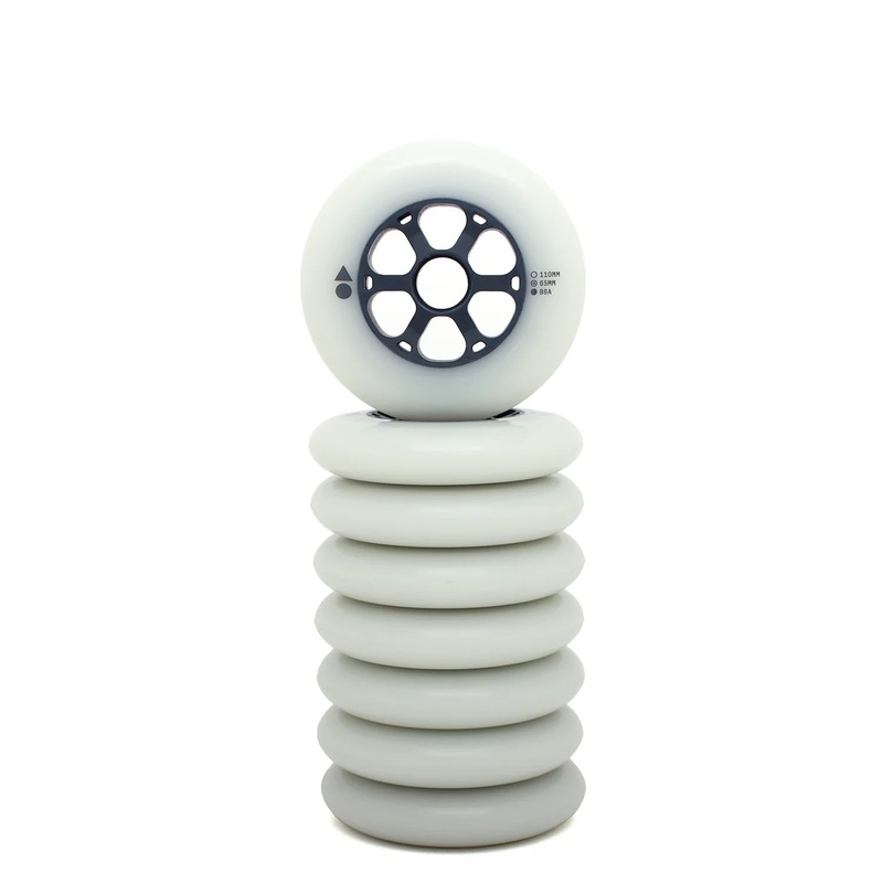 Wizard NR110 Inline Skate Wheels 110mm 86a – Set of 8