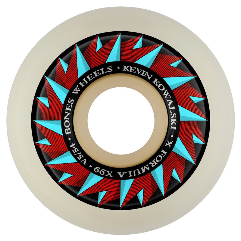 Bones X Formula Kowalski Against The Grain V5 Sidecut Skateboard Wheels – 54mm 99a