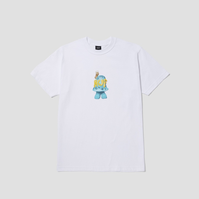 HUF Shroomery T-Shirt White Small