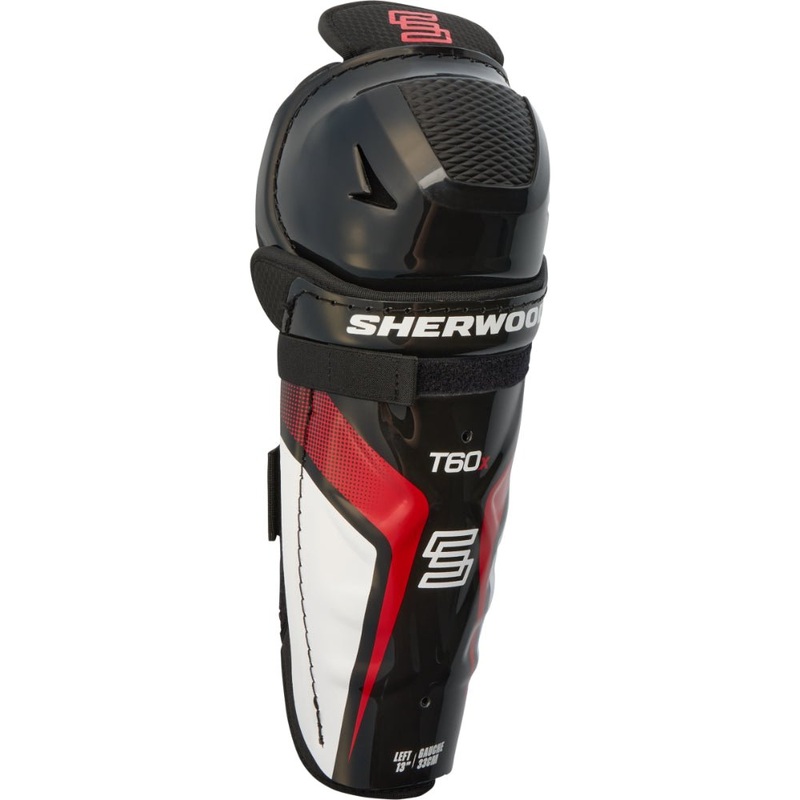 Sher-Wood T60X Shin Guards Youth 8″