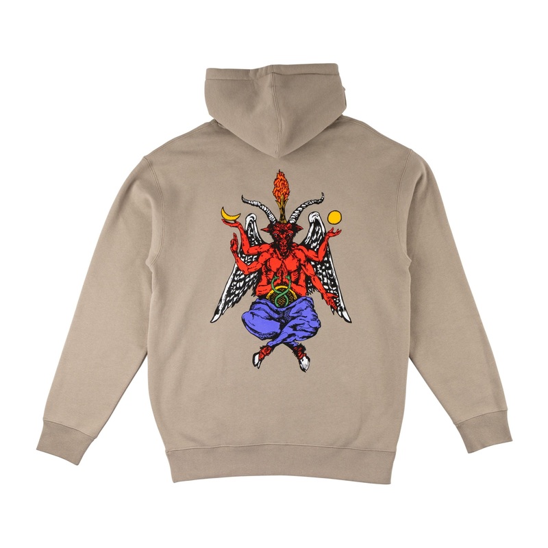 Welcome Bapholit Pullover Hoodie – Cement S