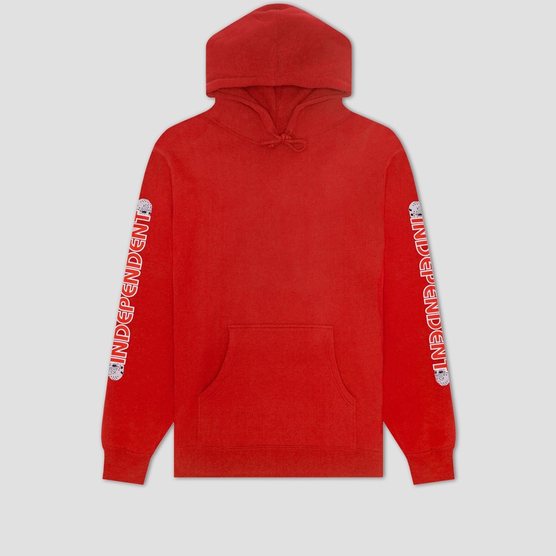 Hockey Half Mask Indy Hood Red Medium