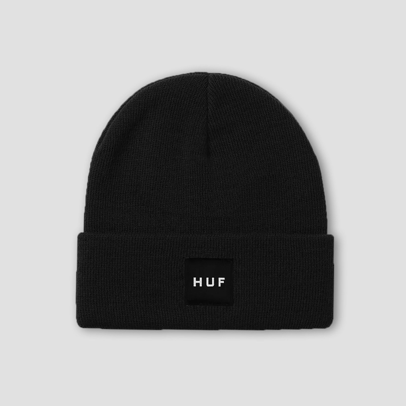 HUF Set Box Beanie Black