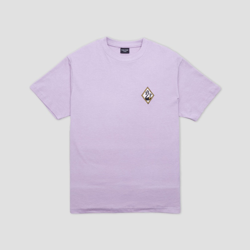 PassPort Swanny Organic T-Shirt Lilac Small