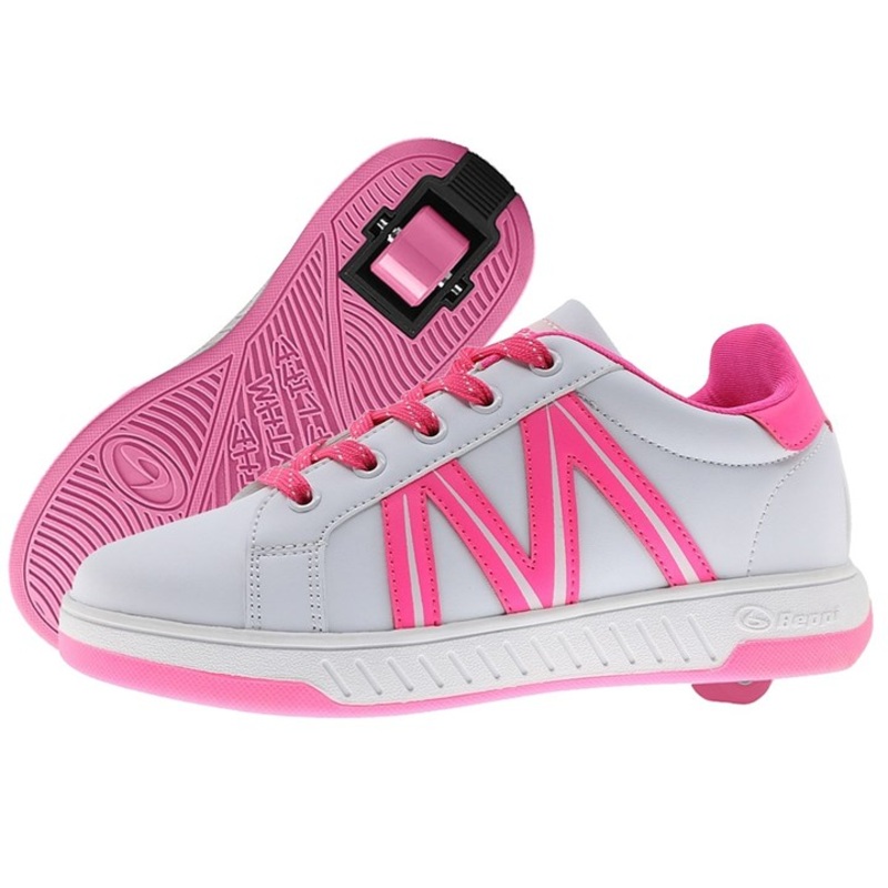 Breezy Rollers Classic – White/Pink UK 10.5J