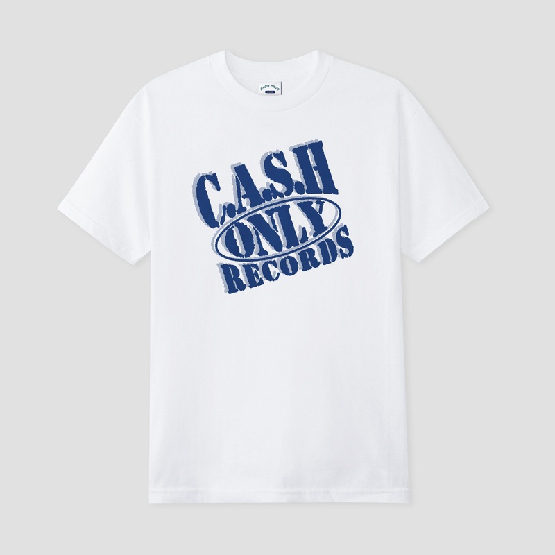 Cash Only Records T-Shirt White Small