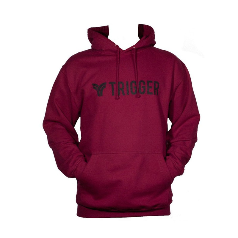 College hoodie burgundy XL