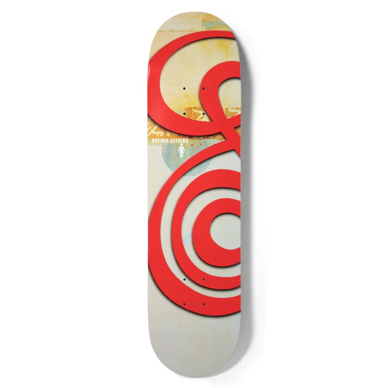 Girl Jenkins 30 Swirls Breana Geering Skateboard Deck – 8.0″