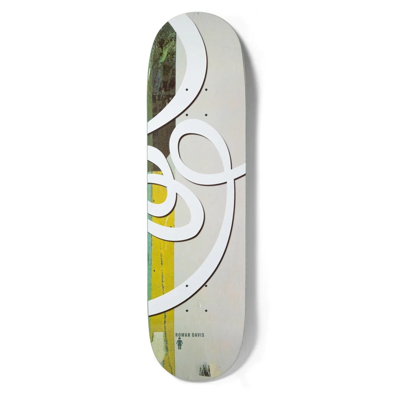 Girl Jenkins 30 Swirls Davis Jenkins Skateboard Deck – 8.5″