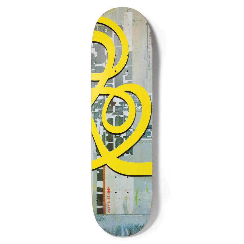 Girl Jenkins 30 Swirls Griffin Gass Skateboard Deck – 8.5″