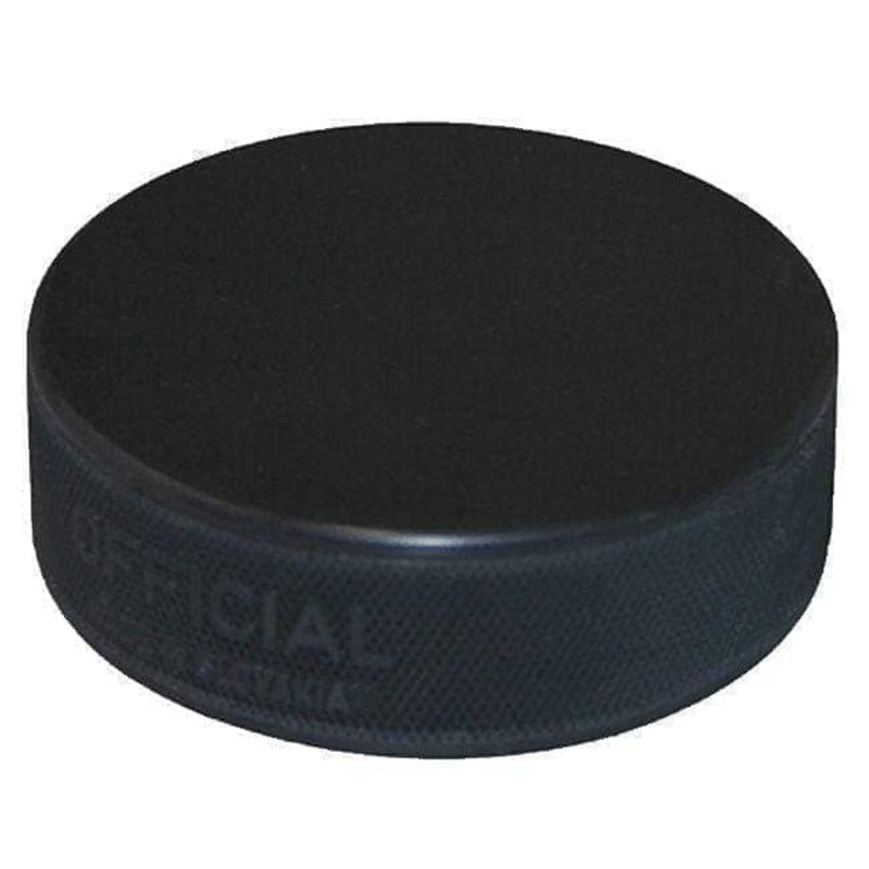 Ice Hockey Puck Black 6oz Black