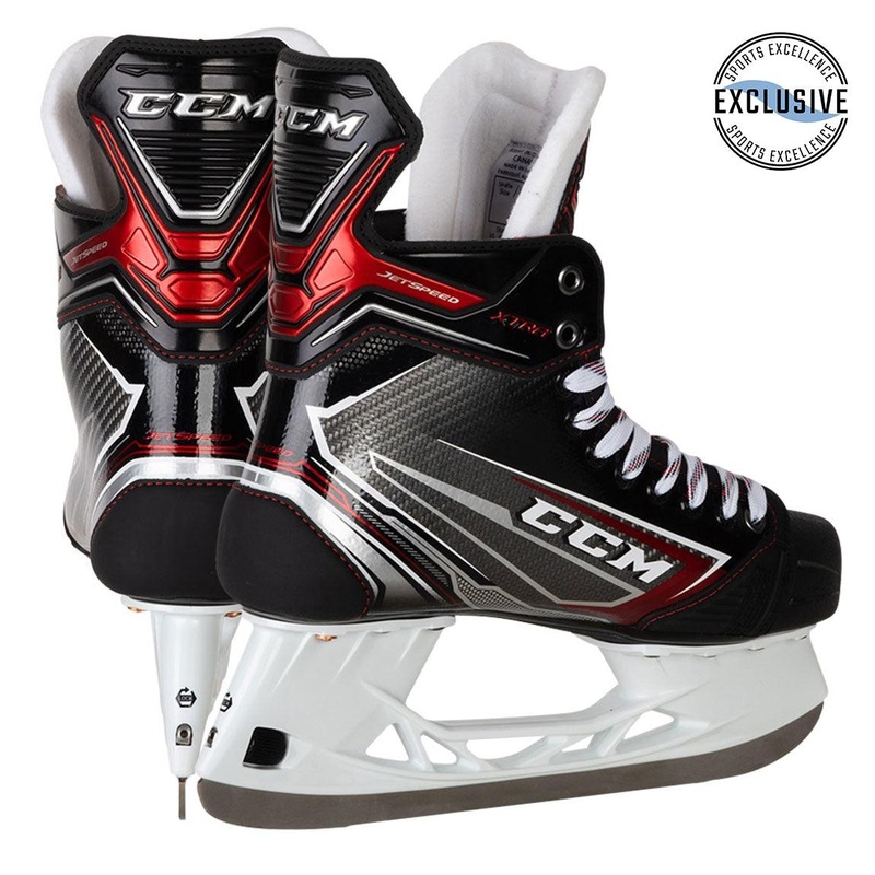 Jetspeed XTRA Player Skates – Junior 1 D Black/Black/White