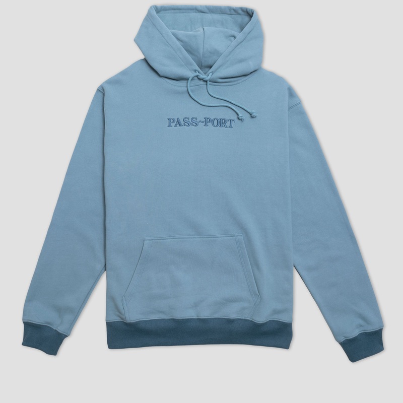 PassPort Official Contrast Organic Hood Baltic Blue Small