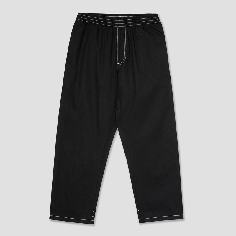 Polar Surf Pants Contrast Black White X-Small
