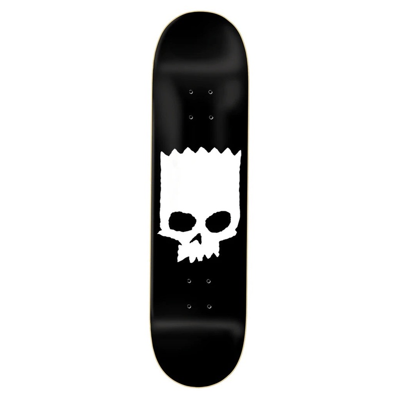 Zero Bart Skull Skateboard Deck – 8.25″