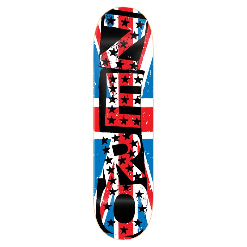 Zero UK Punk Skateboard Deck – 8.25″