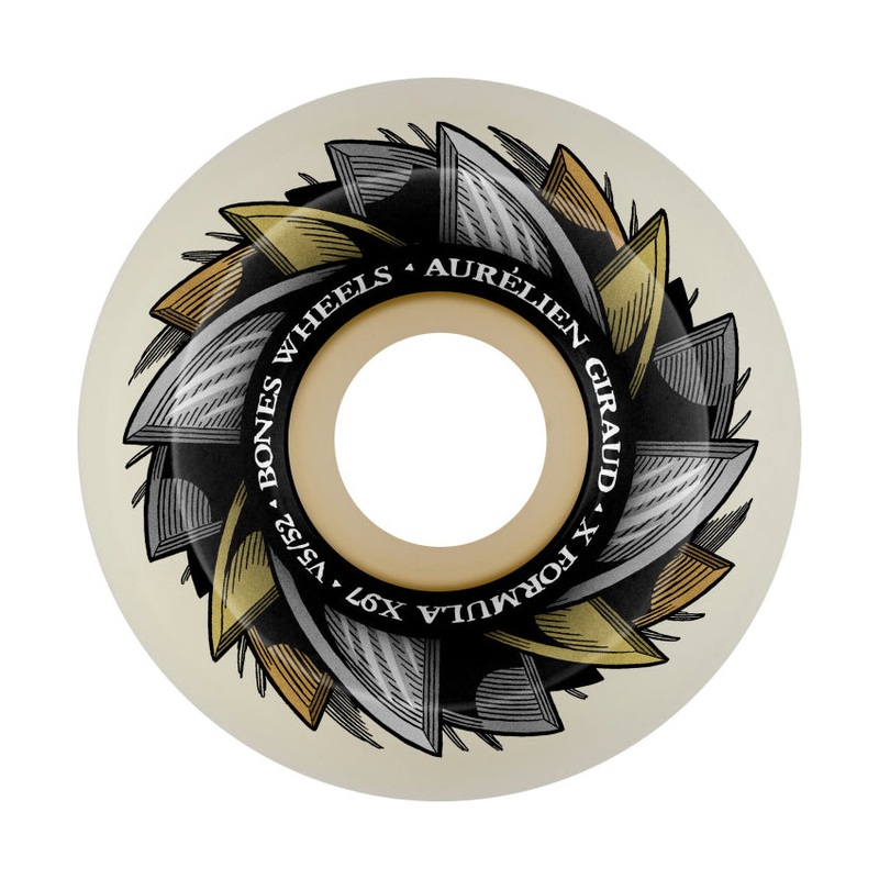 Bones X Formula Giraud Sender Bender V5 Sidecut Skateboard Wheels – 52mm 97a