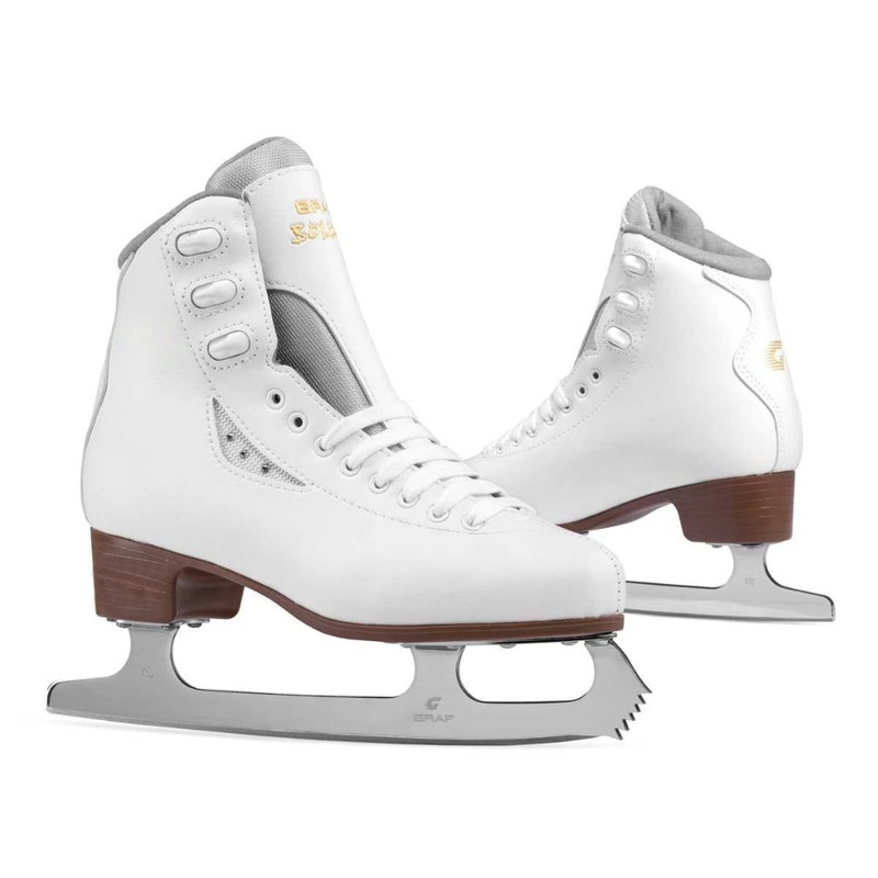 Graf Bolero Figure Skate – White Junior 25 EU