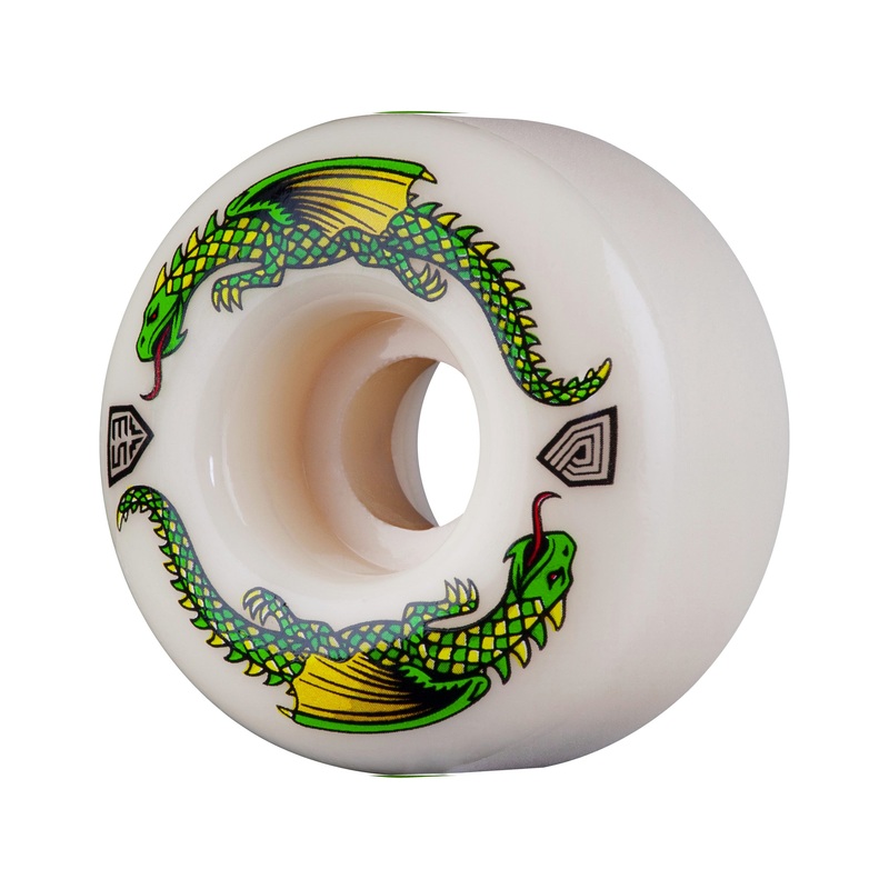 Powell Peralta Dragon Formula Skateboard Wheels – 53mm x 34mm 93a