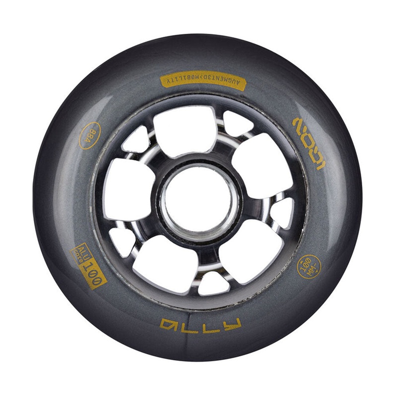 Ally Black 100mm/88a 3-pack