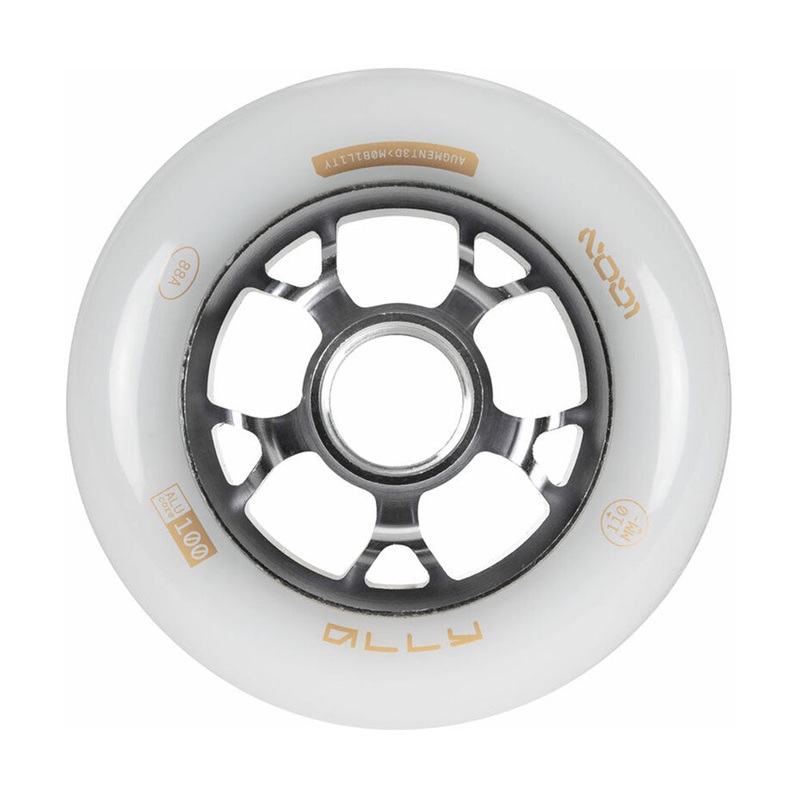 Ally White 100mm/88a 3-pack