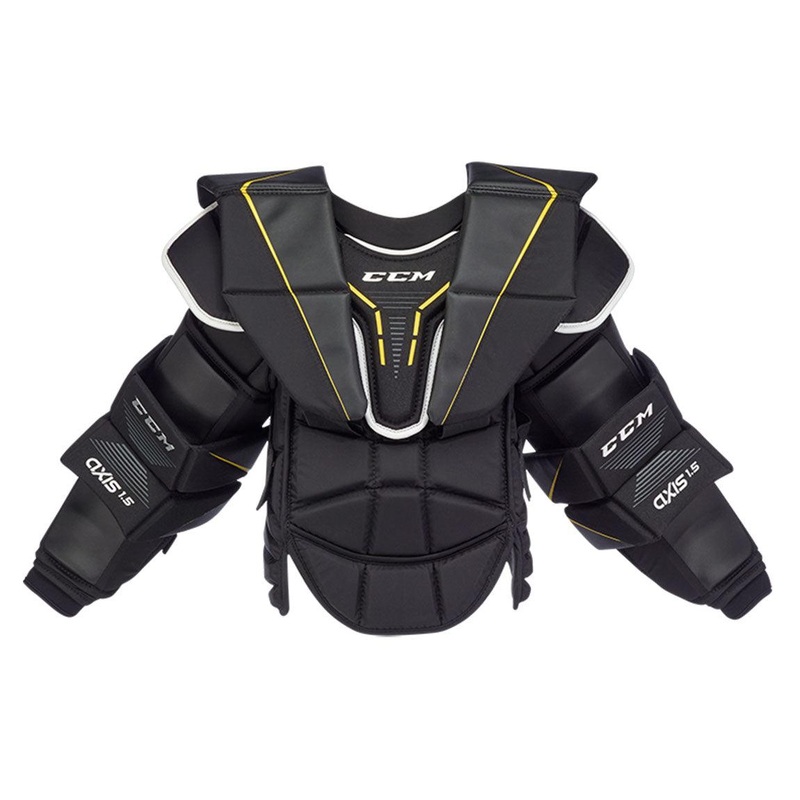 AXIS 1.5 Goalie Arm & Body  – Junior S/M Black/Black/White