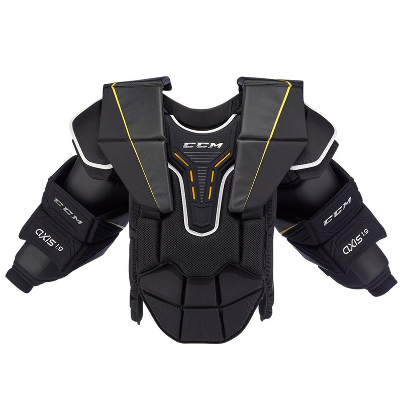 AXIS 1.9 Goalie Arm & Body – Senior S Black/Black/White