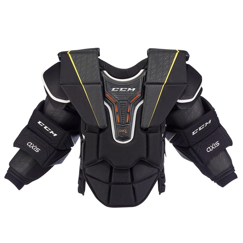 AXIS PRO Goalie Arm & Body – Senior S Black/Black/White