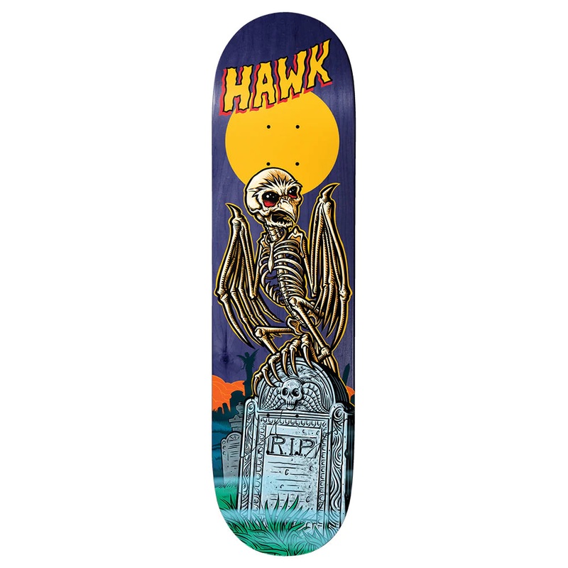 Birdhouse Hawk Graveyard Pro Skateboard Deck – 8.0″