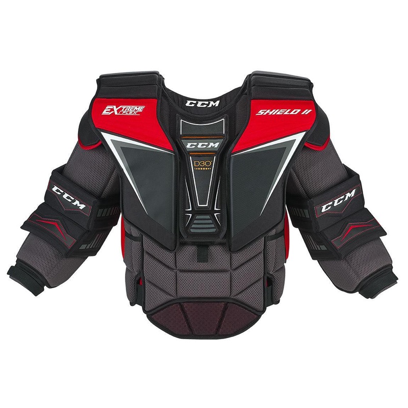 Extreme Flex Shield 2 Goalie Arm & Body – Senior S Black
