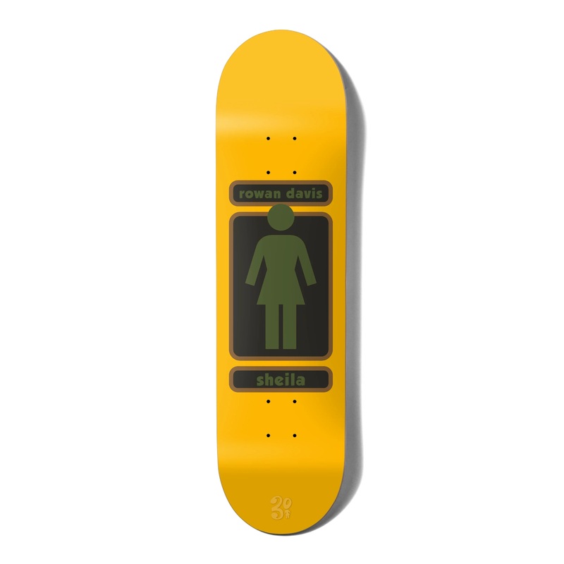 Girl 93 Til W46D3 Rowan Davis Skateboard Deck – 8.5″