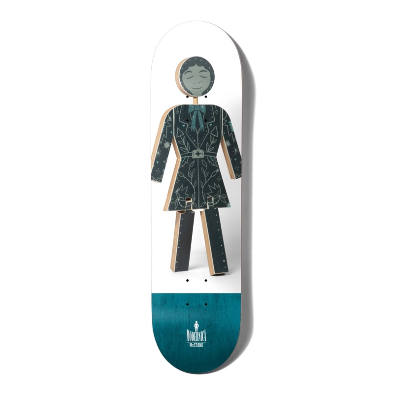 Girl Modernica OG Rick McCrank Skateboard Deck – 8.375″