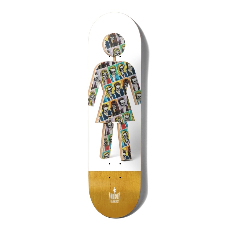 Girl Modernica OG Simon Bannerot Skateboard Deck – 8.25″