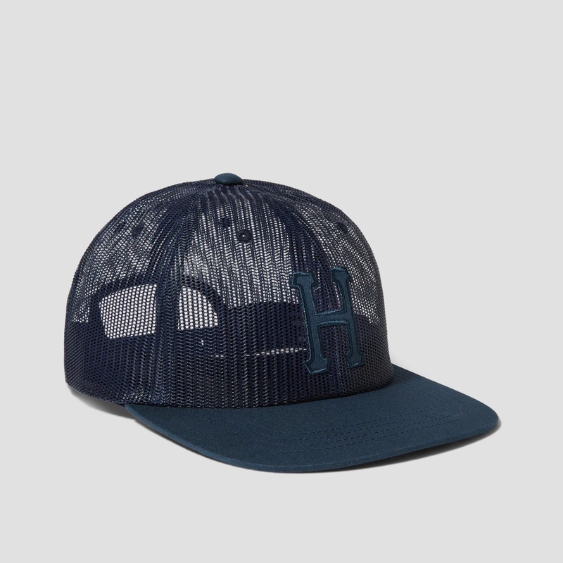 HUF Mesh H 6 Panel Cap Navy default title
