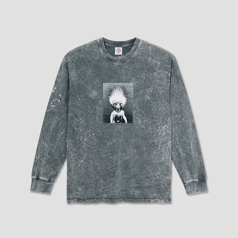Polar Demon Child Longsleeve T-Shirt Acid Grey X-Small