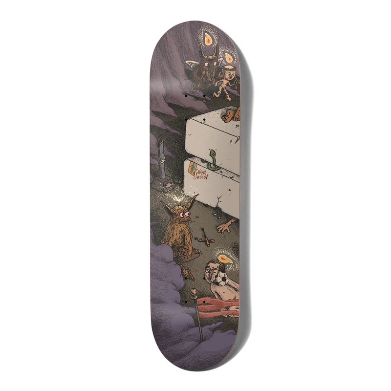 Girl Monumental Mike Carroll Skateboard Deck – 8.375″