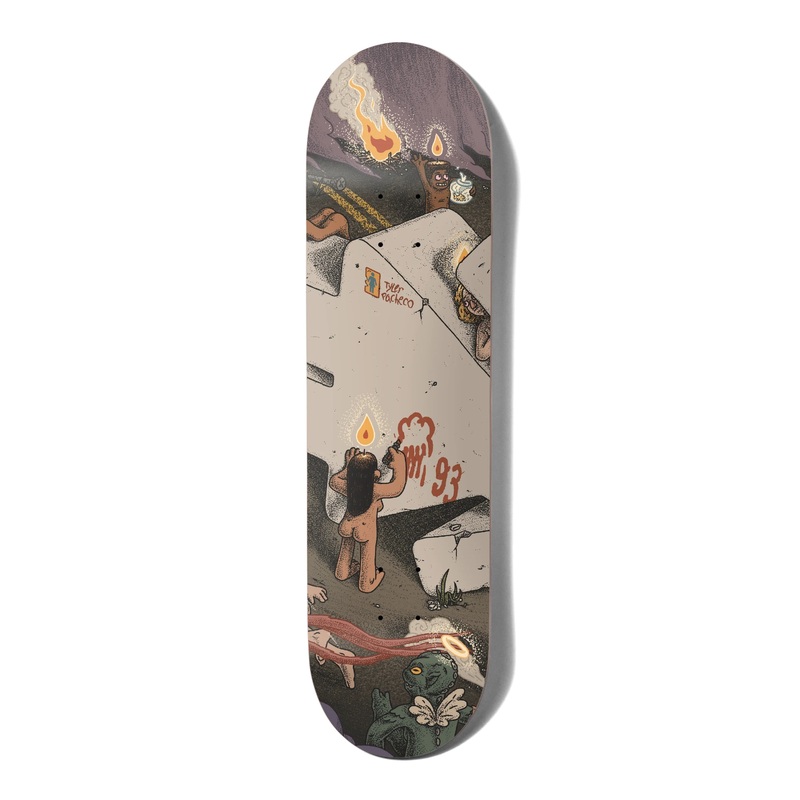 Girl Monumental Tyler Pacheco Skateboard Deck – 8.5″
