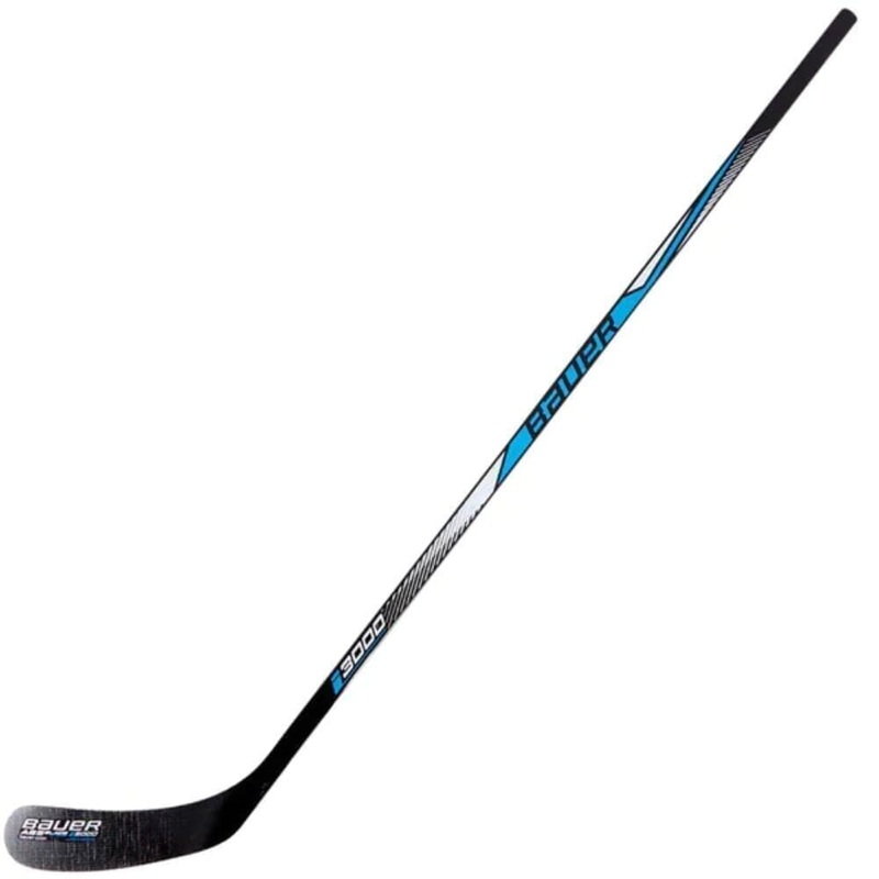Bauer I3000 Wooden Street Hockey Stick Youth L