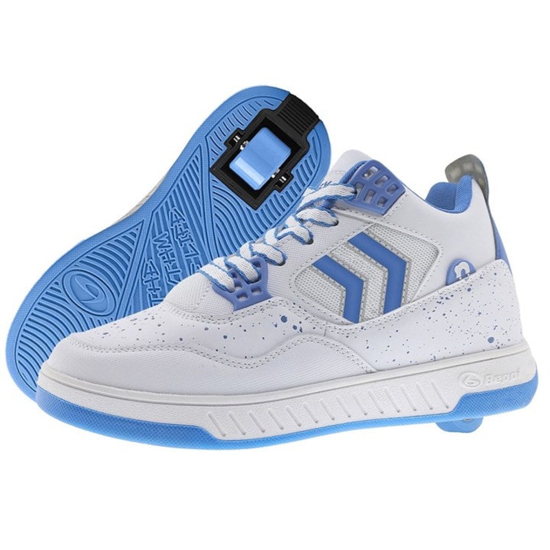 Breezy Rollers Fresh – White/Blue UK 10.5J