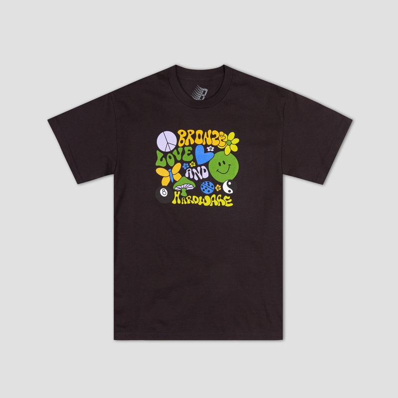 Bronze Bronze, Love & Hardware T-Shirt Black Small