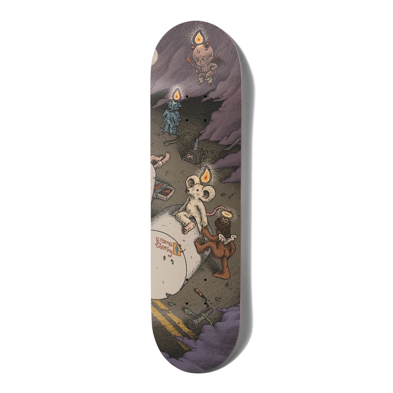 Girl Monumental Breana Geering Skateboard Deck – 8.0″