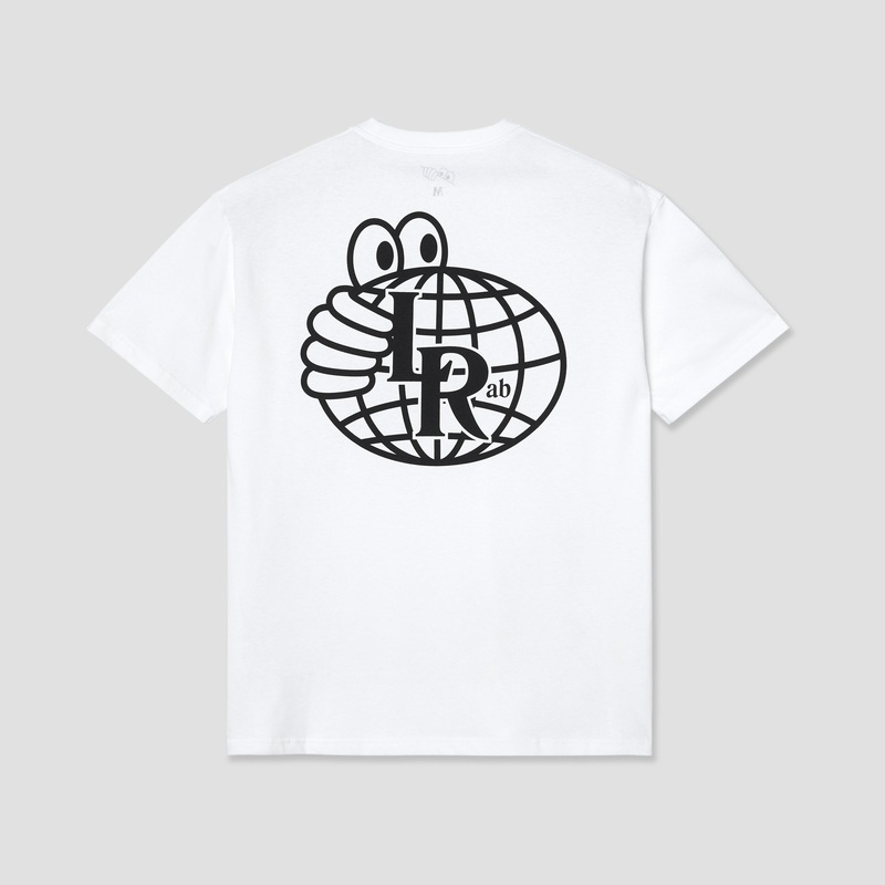 Last Resort AB Atlas Monogram Short Sleeve T-Shirt White / Black Small