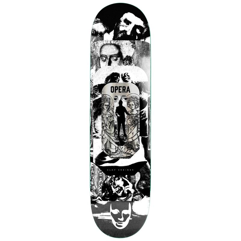 Opera Clay Kreiner Stacked Ex7 Skateboard Deck – 8.5″