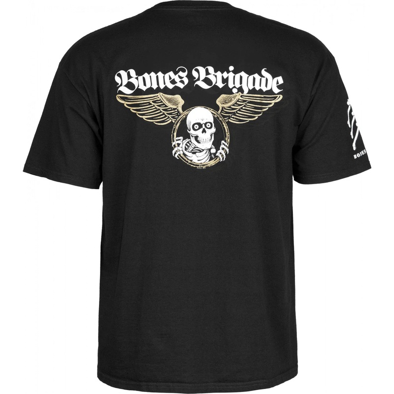 Powell Peralta Bones Brigade Autobiography T Shirt – Black S