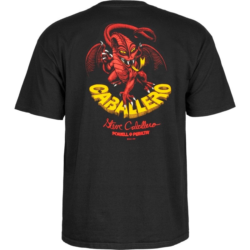 Powell Peralta Cab Classic Dragon II T Shirt – Black S