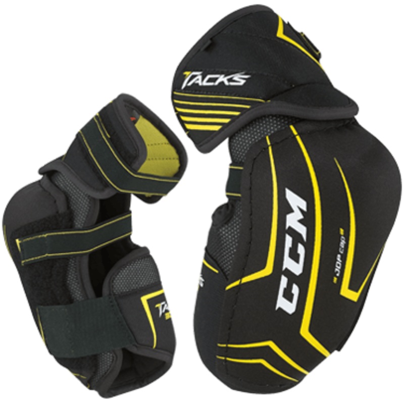 Tacks 3092 Elbow Pads – Youth S Black/Black/White