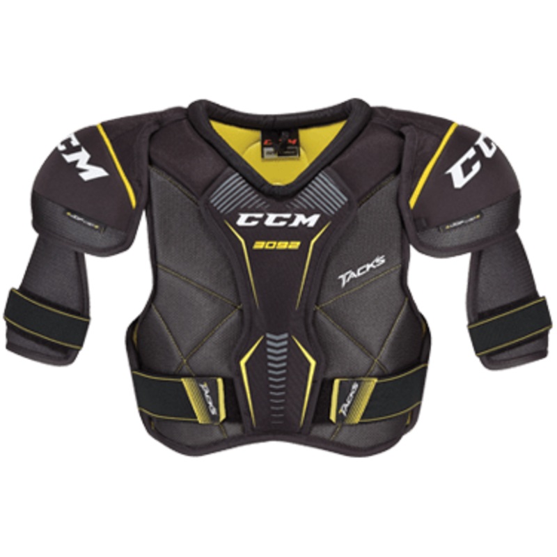 Tacks 3092 Shoulder Pads – Youth S Black/Black/White