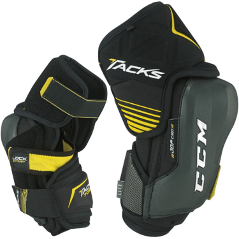 Tacks 7092 Elbow Pads – Junior S Black/Black/White